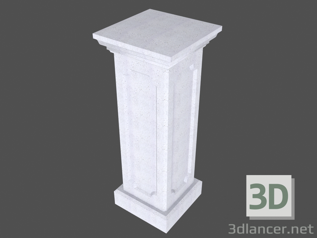 modèle 3D Balustrade (BT78KO) - preview