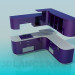 3d model Kuhyan violeta color - vista previa