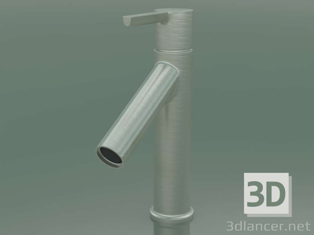 Modelo 3d Misturador monocomando para lavatório 100 CoolStart (Níquel escovado, 10007820) - preview