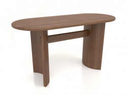 Mesa de comedor DT 05 (1400x600x750, madera marrón claro)