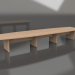 3d model Mesa de negociación Mito MIT25 (5400x1400) - vista previa