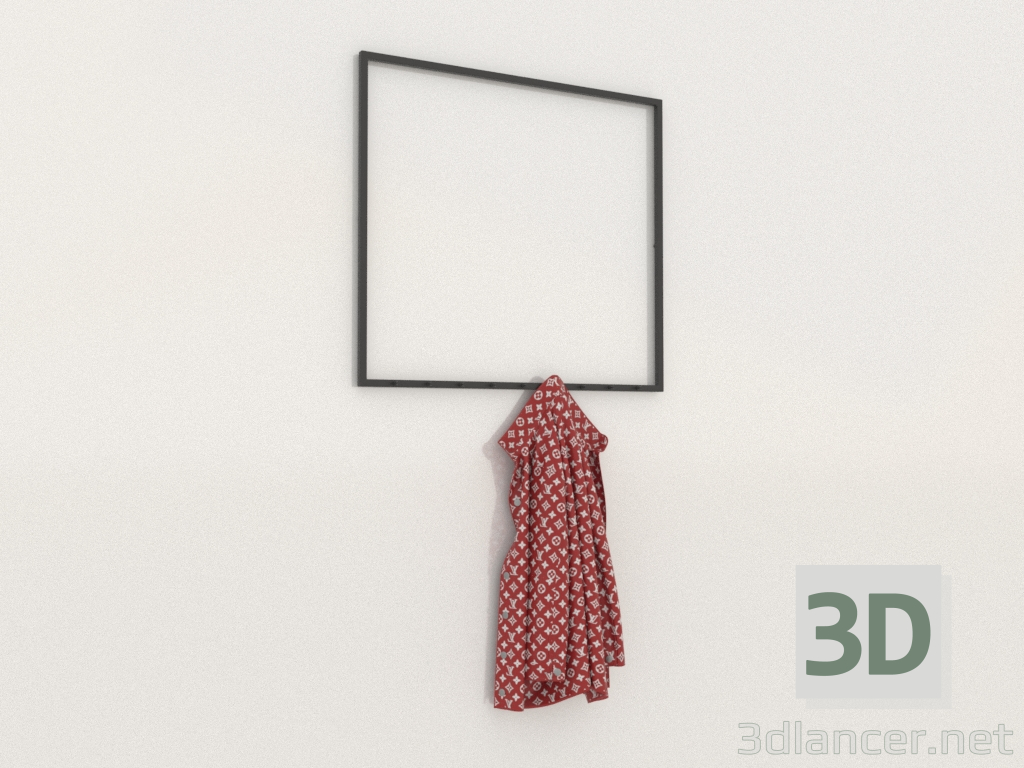 modello 3D Appendiabiti BOCA - anteprima