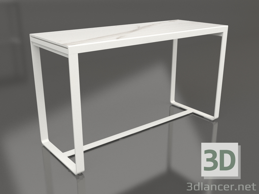 3d model Mesa de bar 180 (DEKTON Aura, gris ágata) - vista previa