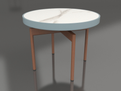 Runder Couchtisch Ø60 (Blaugrau, DEKTON Aura)