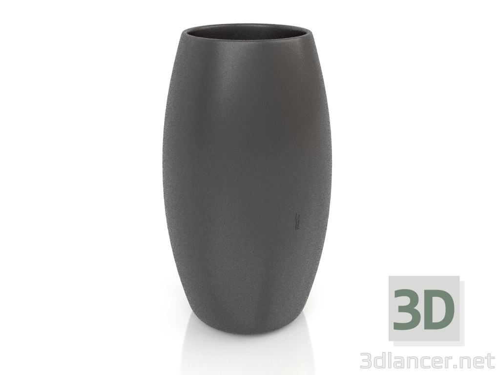 3d model Maceta 2 (Negro) - vista previa