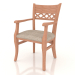 3d model Chair (armchair) Edinburgh (Natural beech) - preview