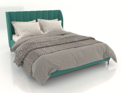 Дизайнерская кровать с изголовьем Baxton Studio Sidoni