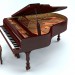 Pianoforte 3D modelo Compro - render