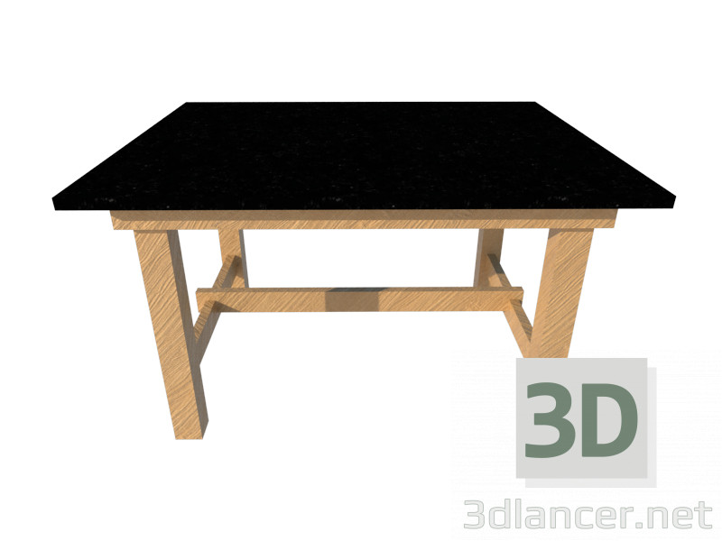 3d model mesa - vista previa