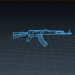 3d model AK-47 - preview