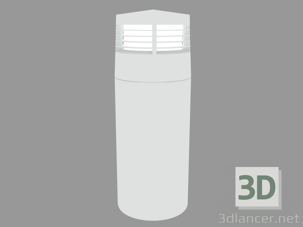 3d модель Світильник-стовпчик REEF BOLLARD WITH GRILL (S5297W) – превью