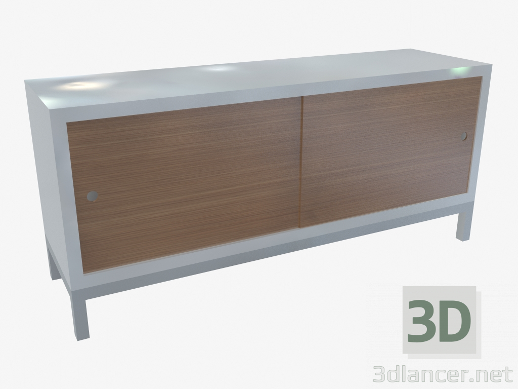 modello 3D Armadietto (h54) - anteprima