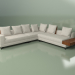 3d model Corner sofa Jagger 2 - preview