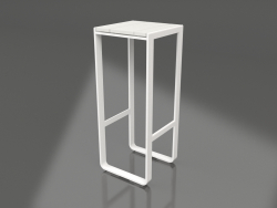 Tabouret haut (Blanc)