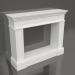 3d model Set of gypsum decor for fireplace 011 (1254x1010x300) - preview