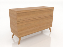 Cassettiera 4 1200 mm (rovere naturale)