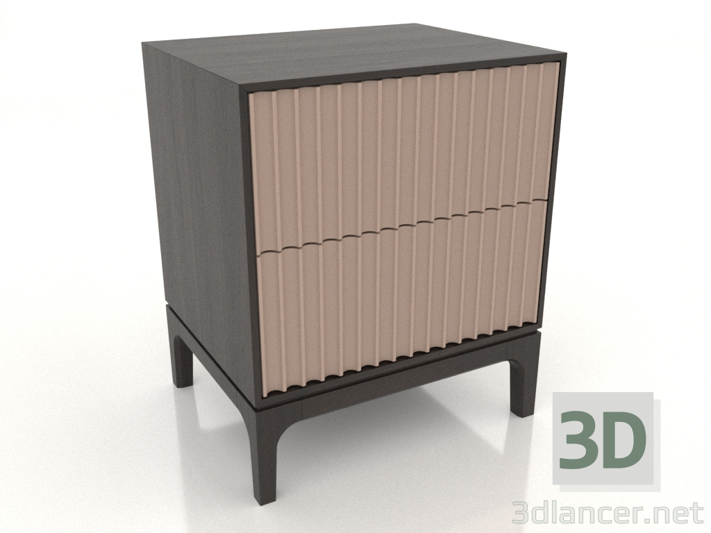 3D modeli FARGO 2 çekmeceli, frezelenmiş cepheli komodin (bej, wenge meşe, seçenek 2) - önizleme 3D modeli FARGO 2 çekmeceli, frezelenmiş cepheli komodin (bej, wenge meşe, seçenek 2) - önizleme