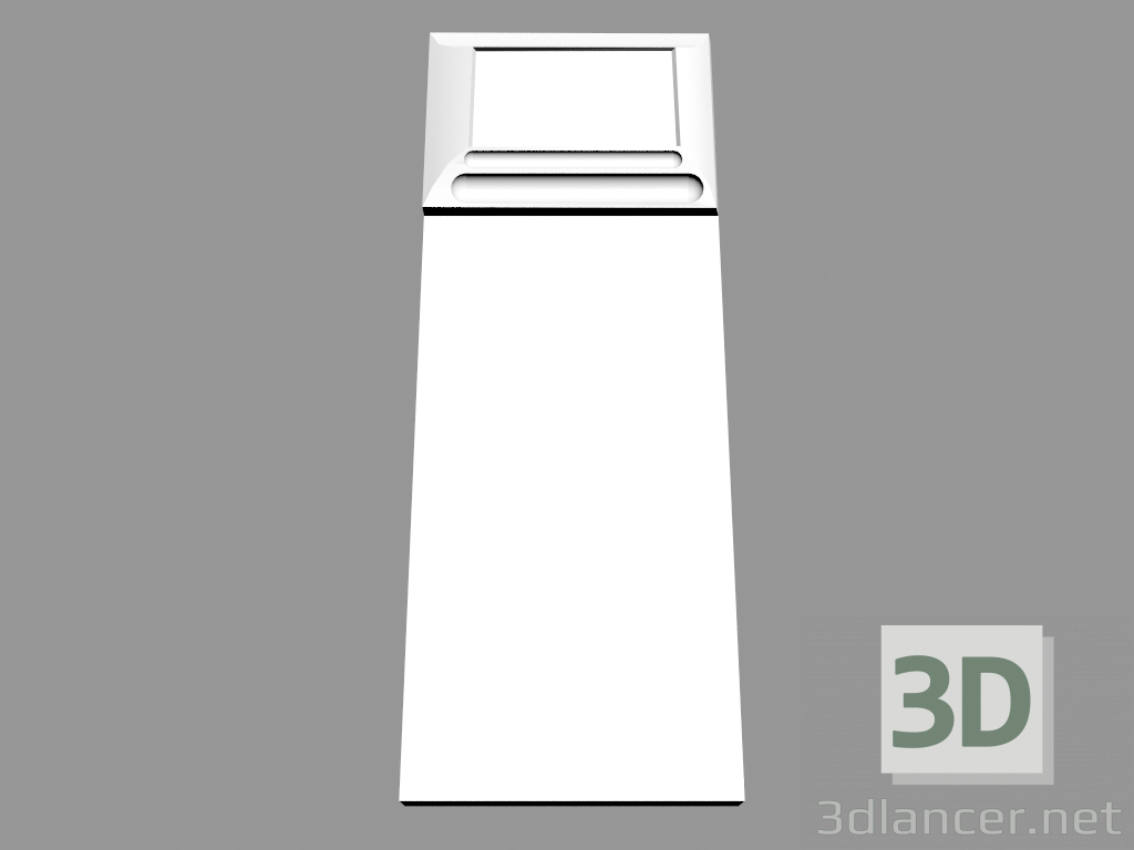 Modelo 3d Enquadramento D592 - preview