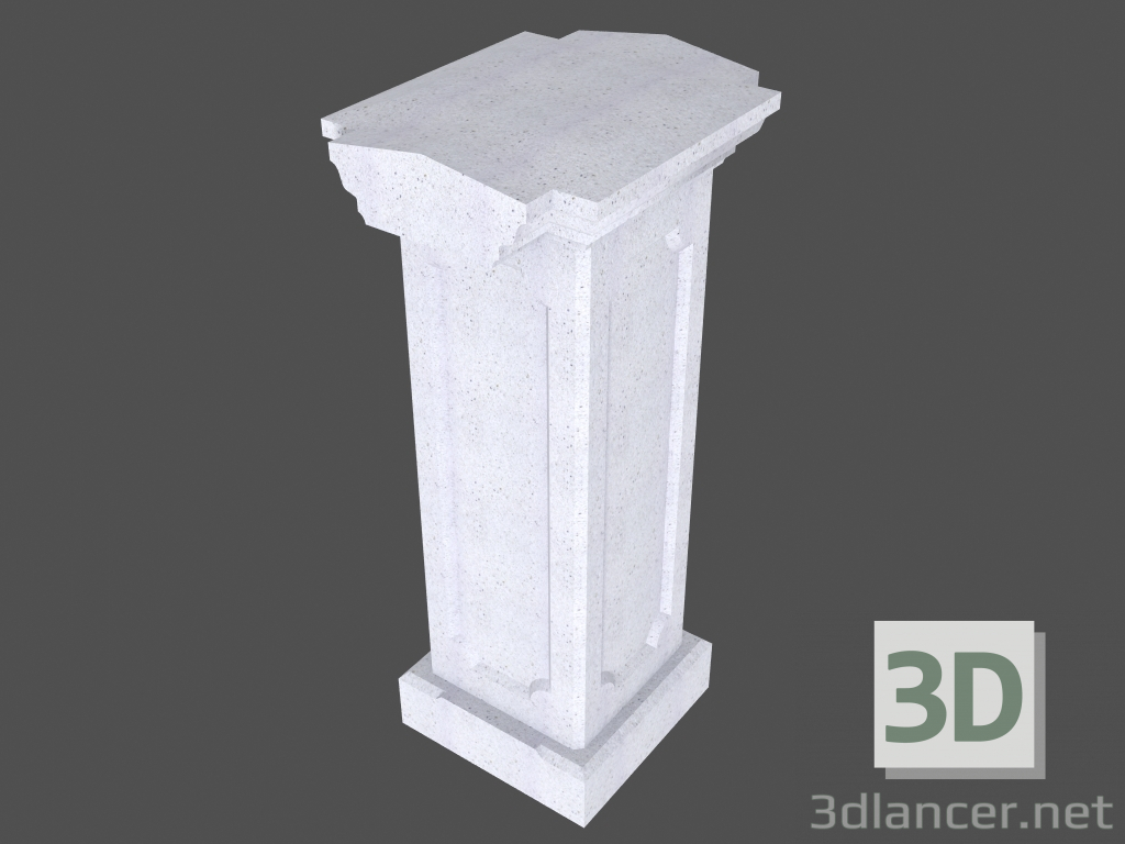 3D Modell Balustrade (BT78KS) - Vorschau