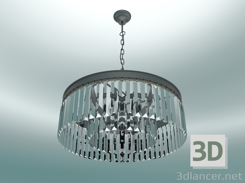 modèle 3D Lustre (D6087-6IR) - preview