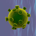 Coronavirus 2019-nCoV CNN 3D modelo Compro - render