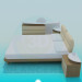 3d model Furniture in the bedroom - preview