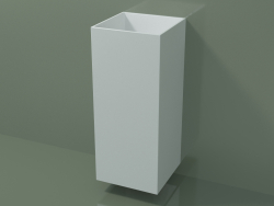 Lavabo de pared (03UN16102, Glacier White C01, L 36, P 36, H 85 cm)