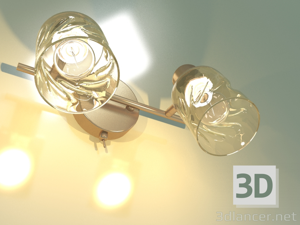 3d model Spot Ansa 20120-2 (pearl gold) - preview