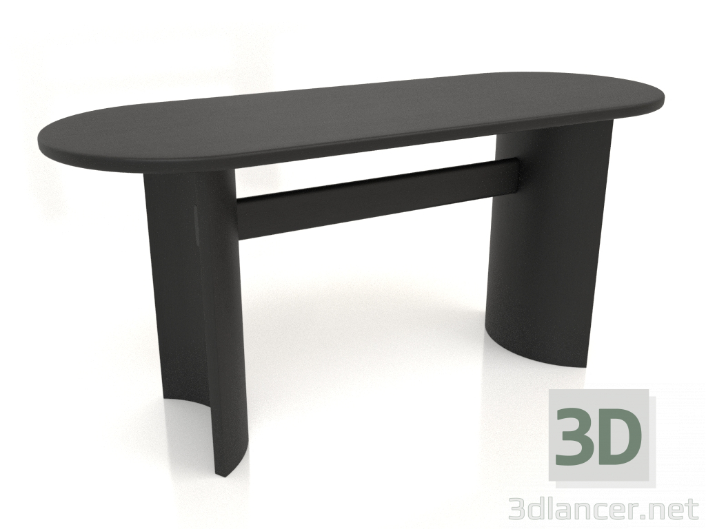 modèle 3D Table à manger DT 05 (1600x600x750, bois noir) - preview