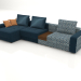 3D Modell Sofa Oxford - Vorschau