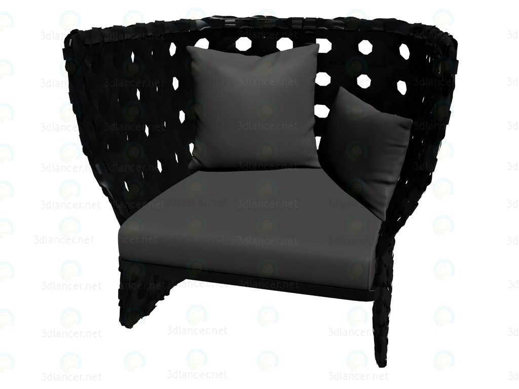 3d model Chair CN98PB - preview