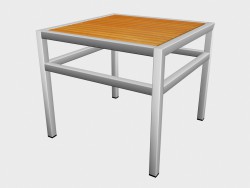 Столик приставной Wooden Top Side Table 78761