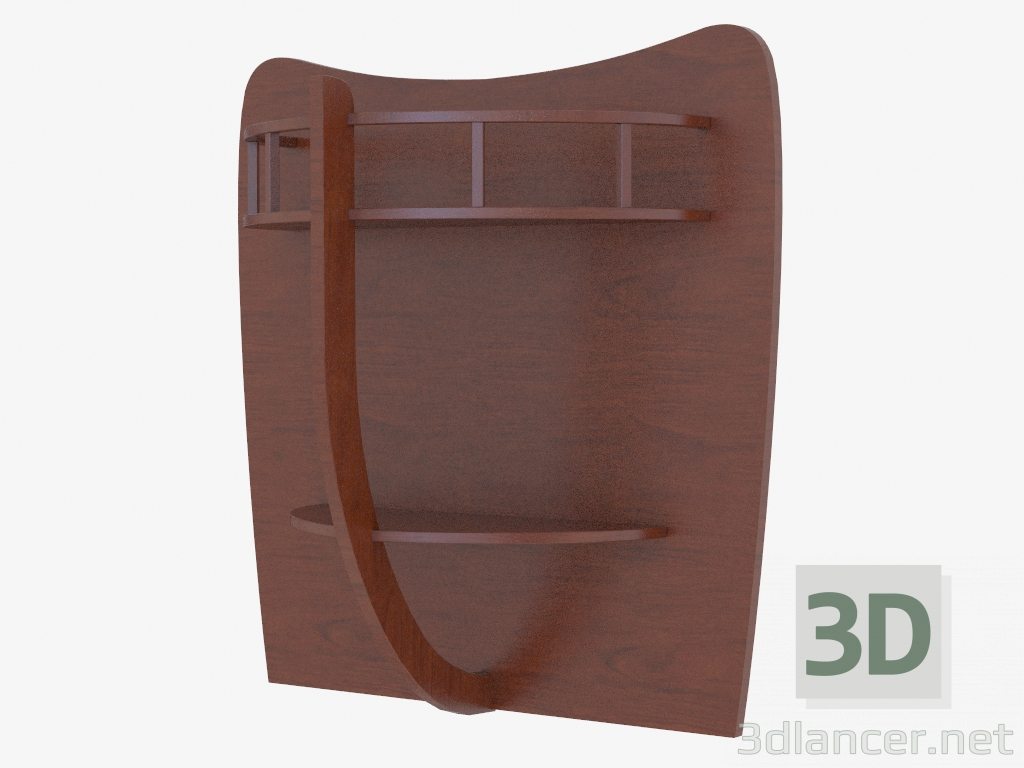 3d model Estante en estilo de barco - vista previa