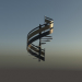 Escaleras 3D modelo Compro - render