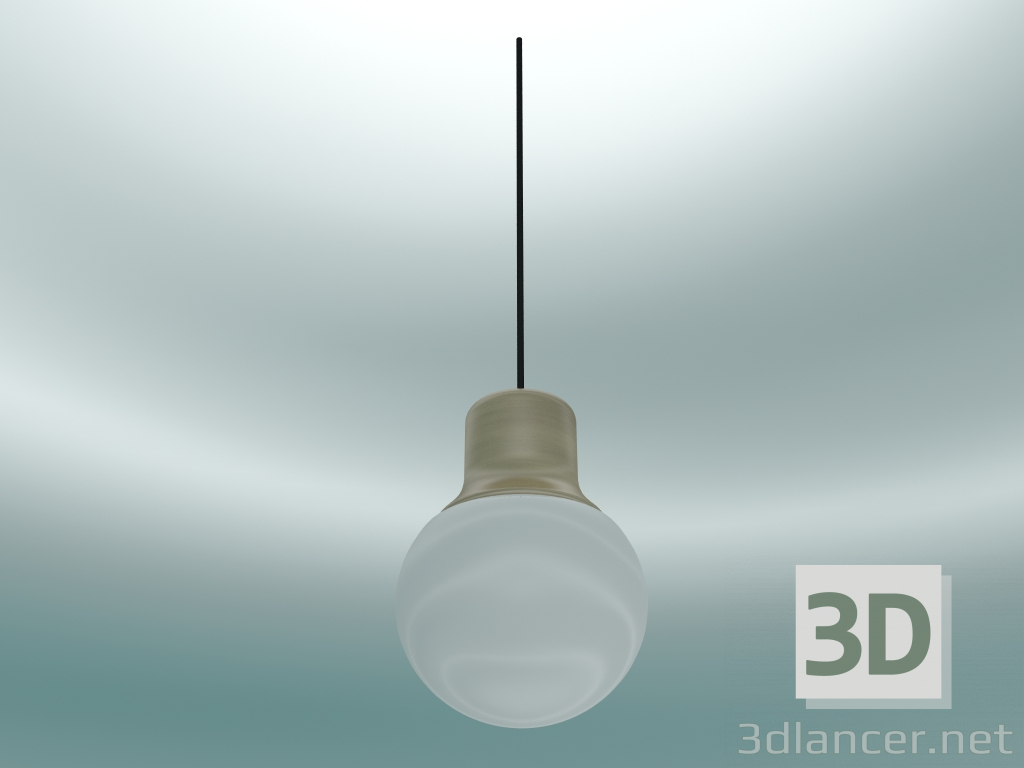 3d модель Светильник подвесной Mass Light (NA5, Ø12.6cm, H 18.3cm, Brass) – превью