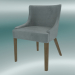 modello 3D Half Chair Elias (Grigio) - anteprima