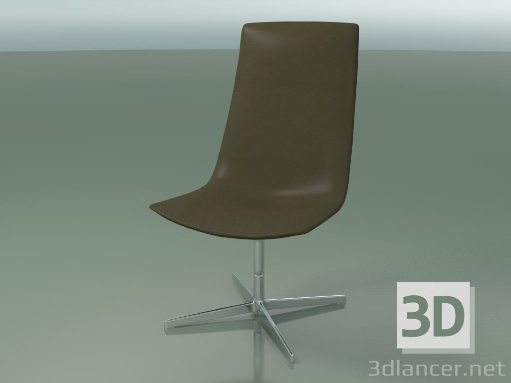 3D Modell Bürostuhl 2125 (4 Beine, ohne Armlehnen) - Vorschau