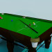 3d model Billiard table - preview