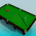 3d model Billiard table - preview