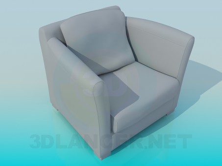 modello 3D Sedia - anteprima