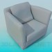 modello 3D Sedia - anteprima
