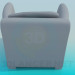 modello 3D Sedia - anteprima