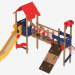 3D Modell Kinderspielanlage (1211) - Vorschau