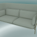 3D Modell Sofa Sofa (LN7, 90 x 232 H 115 cm, bronzierte Beine, Sunniva 2 811) - Vorschau