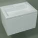 3d model Lavabo con cajón (L 72, P 50, H 48 cm) - vista previa