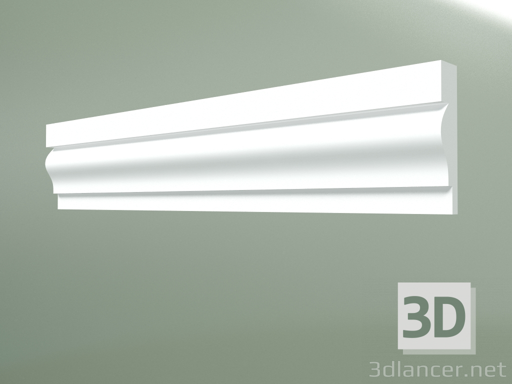 3d model Gypsum molding MT241 - preview