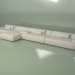 3D Modell Sofa Marlin - Vorschau