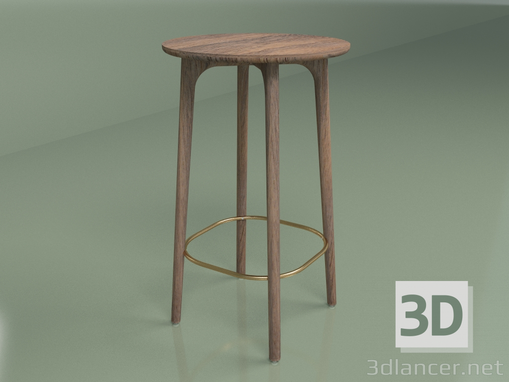 3d model Mesa bar Alto útil 105 - vista previa