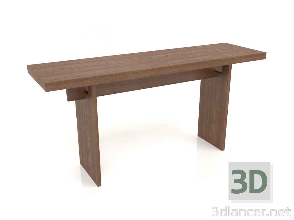 modello 3D Consolle KT 13 (1600x450x750, legno marrone chiaro) - anteprima