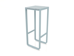 Tabouret haut (Bleu gris)